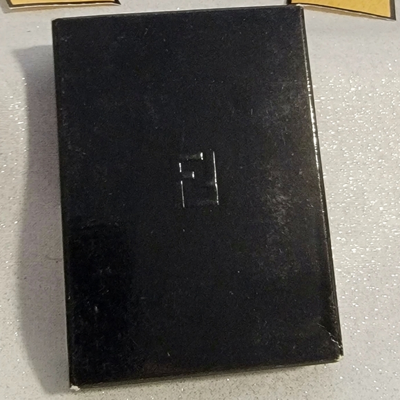 PAIR of FENDI Pequin Stripe Mini Address Books - Picture 5 of 9